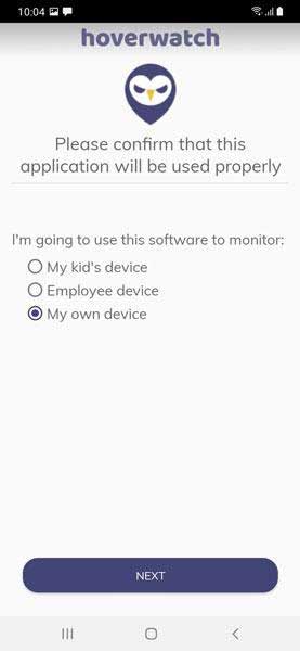 Install Hoverwatch Spy App