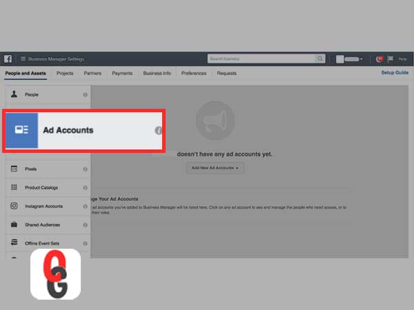 automatically creates a FB Ad Manager account.