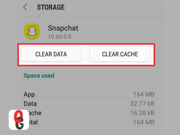 Tap on the ‘Clear Cache’ option to clear all the cache files.