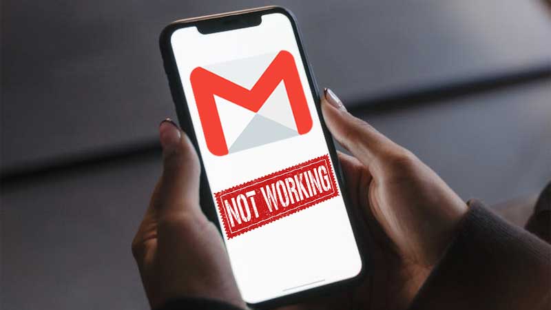 Gmail is not working on iphone