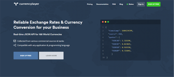 currency layer