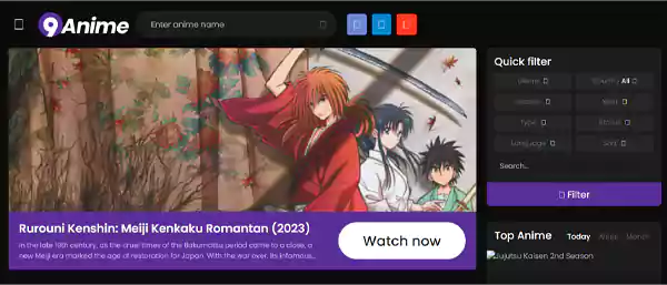 9anime Website