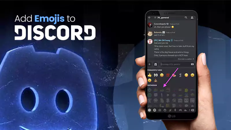 add emoji in discord