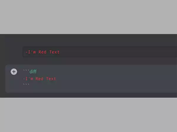 Color Text Red in Discord