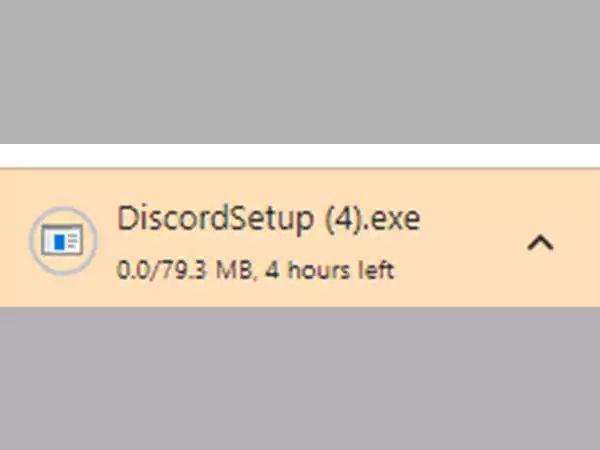 Discord software extension downloaded