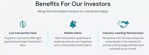 Investors Benefits