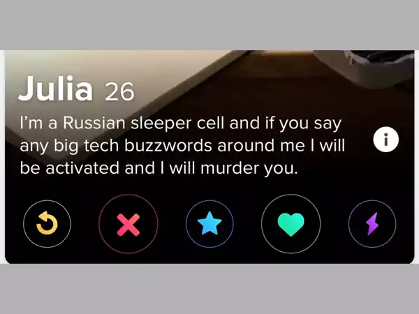 best vibing Tinder Bio