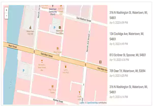 Location tracking using mSpy