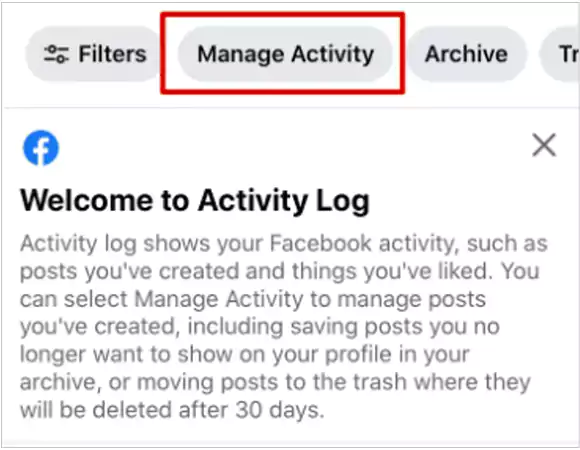 Manage Activity