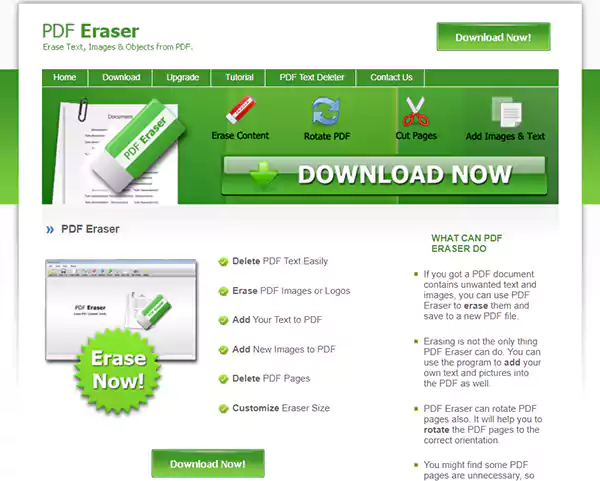 PDF Eraser