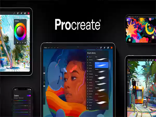 Procreate User Interface