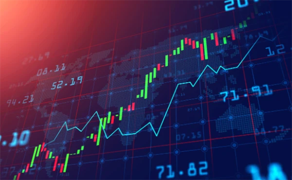 Share market graph