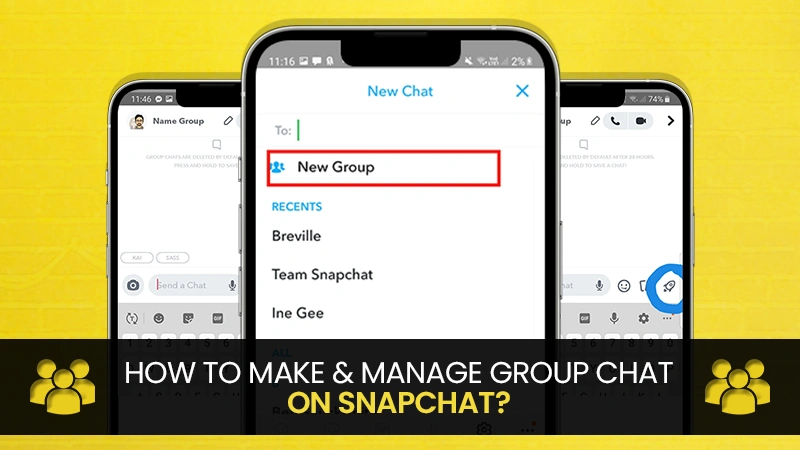 snapchat group