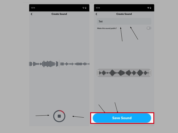 Altering own music for Snapchat stories