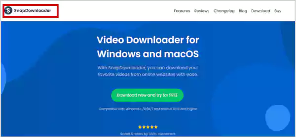 Snapdownloader Website