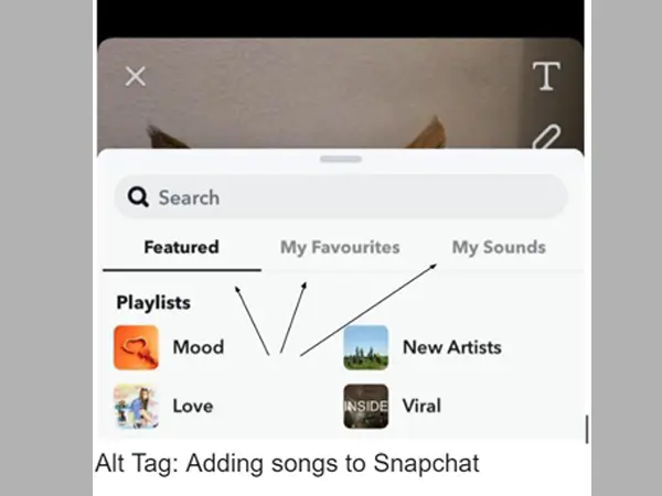 songs to Snapchat