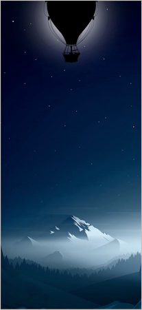 Starlight soar dynamic wallpaper for iPhone