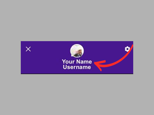 Tap on ‘Your Name’ and type the ‘Name’ of your choice.