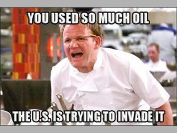 You Used So Much Oil